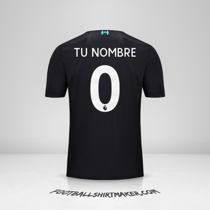 Camiseta Liverpool FC 2019/20 III -  tu nombre - 0