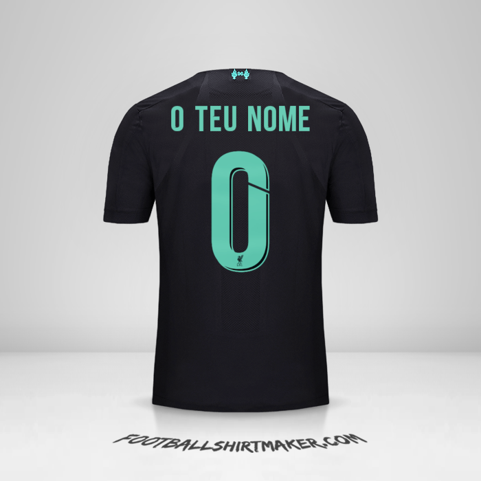 Camisola Liverpool FC Cup 2019/20 III -  o teu nome - 0