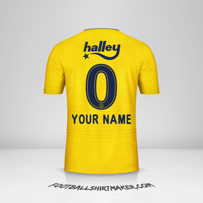 Shirt Fenerbahce SK 2019/20 II -  your name - 0