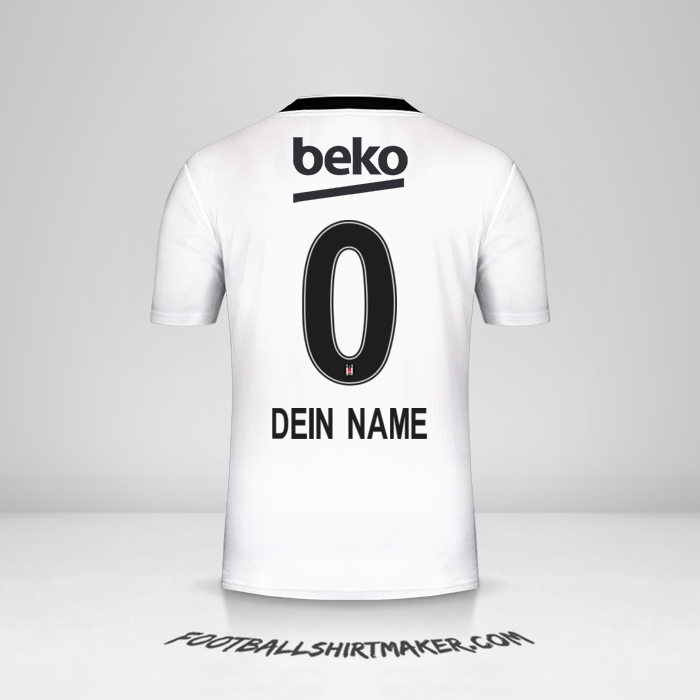 Trikot Besiktas JK 2019/20 -  dein name - 0