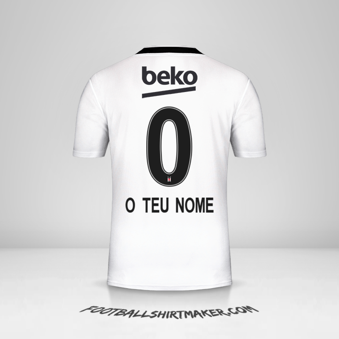 Camisola Besiktas JK 2019/20 -  o teu nome - 0