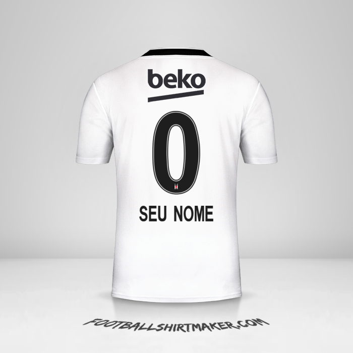 Camisa Besiktas JK 2019/20 -  seu nome - 0