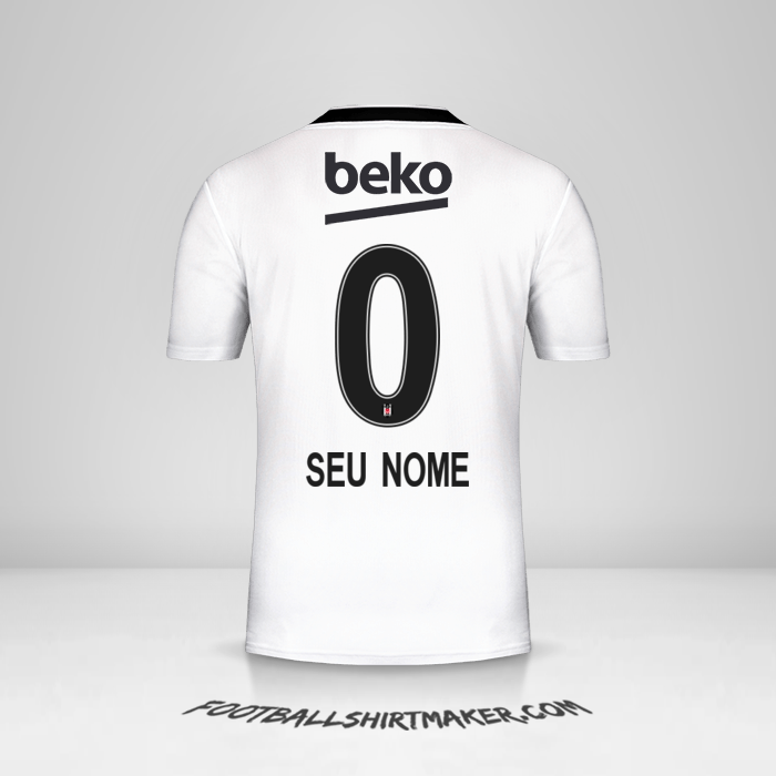 Camisa Besiktas JK 2019/20 -  seu nome - 0