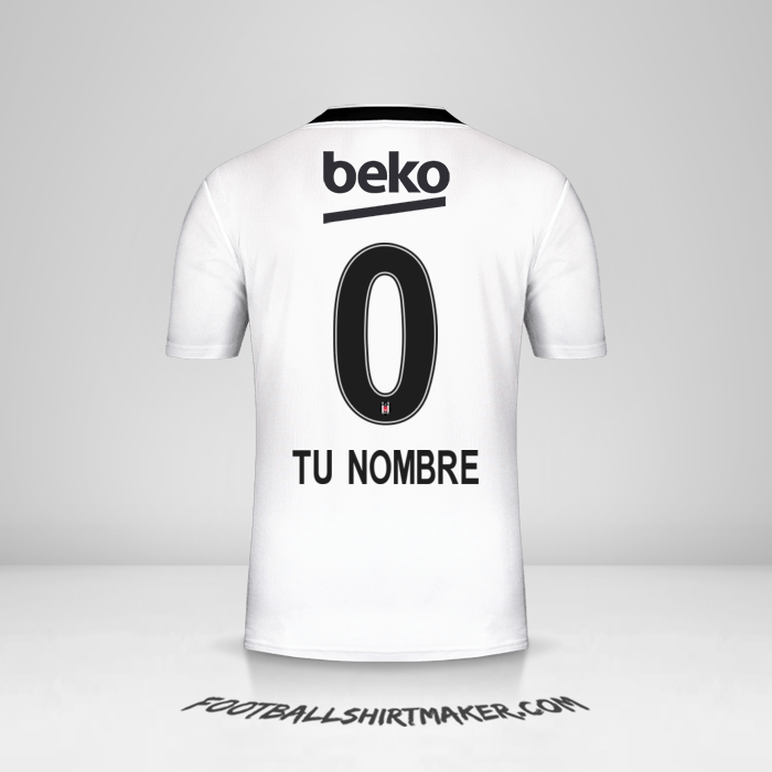 Jersey Besiktas JK 2019/20 -  tu nombre - 0