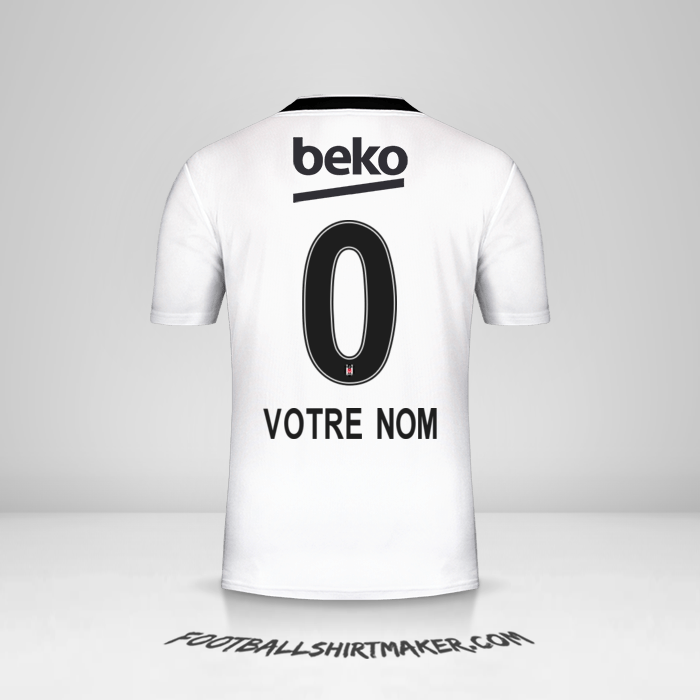 Maillot Besiktas JK 2019/20 -  votre nom - 0