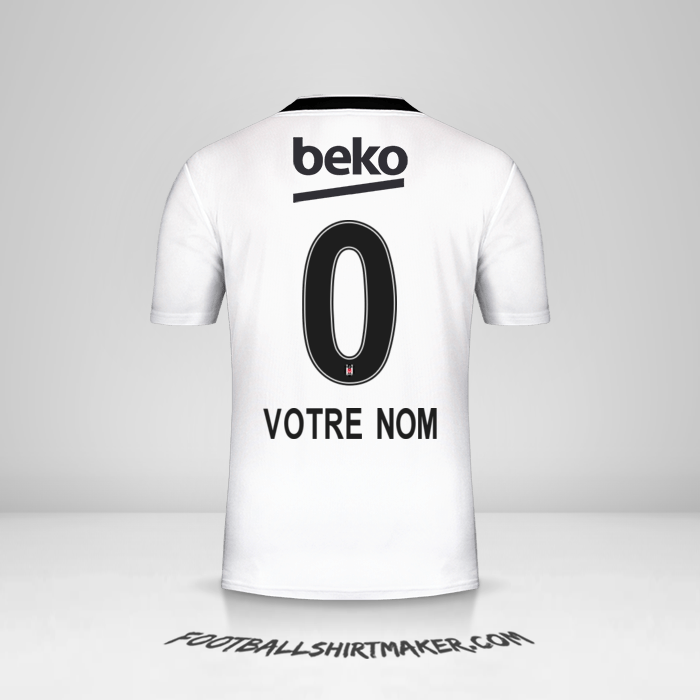 Maillot Besiktas JK 2019/20 -  votre nom - 0
