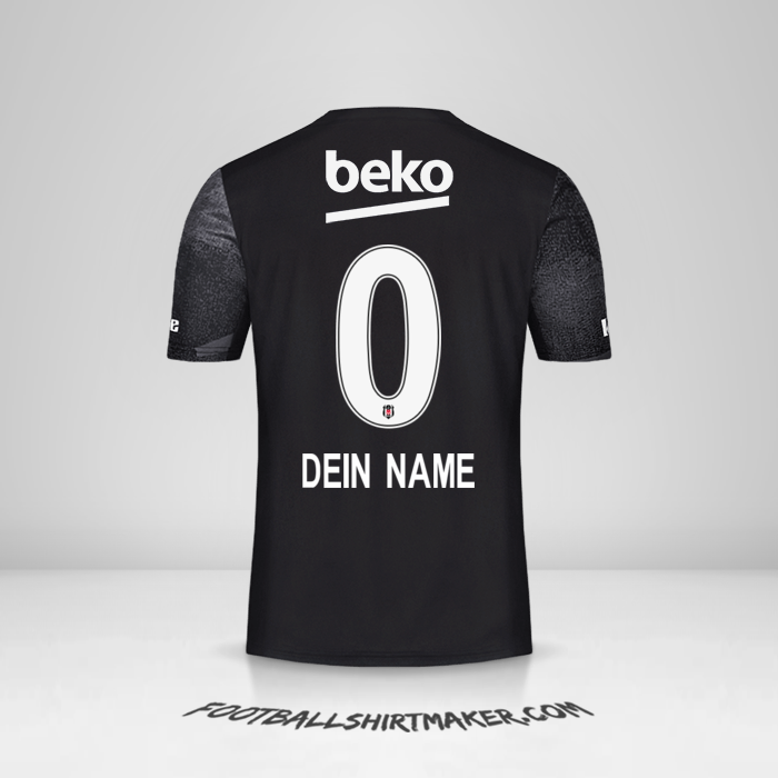 Trikot Besiktas JK 2019/20 II -  dein name - 0