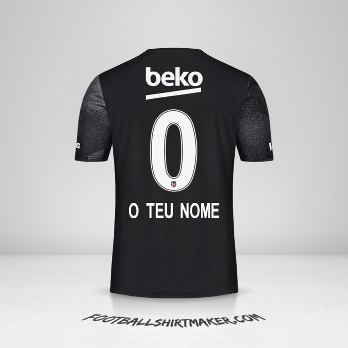 Camisola Besiktas JK 2019/20 II -  o teu nome - 0