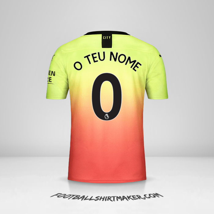 Camisola Manchester City 2019/20 III -  o teu nome - 0