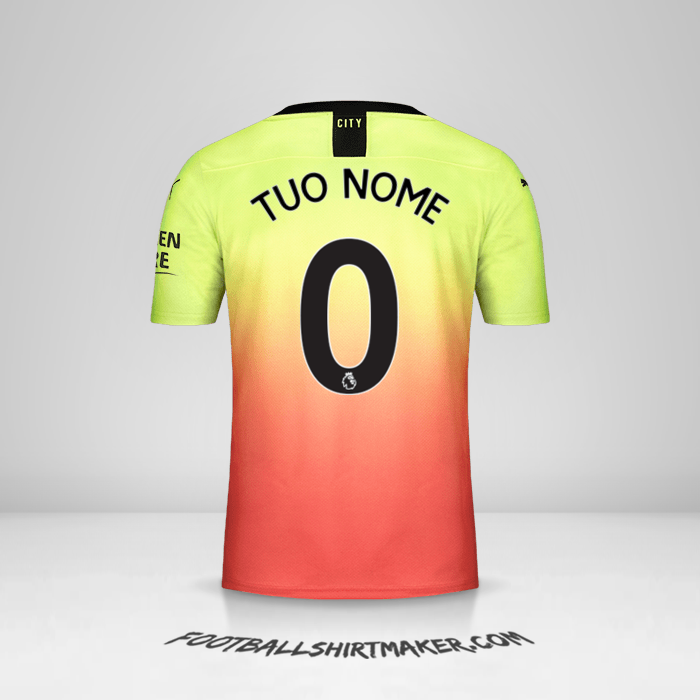 Maglia Manchester City 2019/20 III -  tuo nome - 0