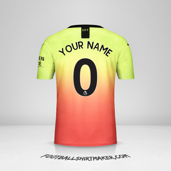 Jersey Manchester City 2019/20 III -  your name - 0