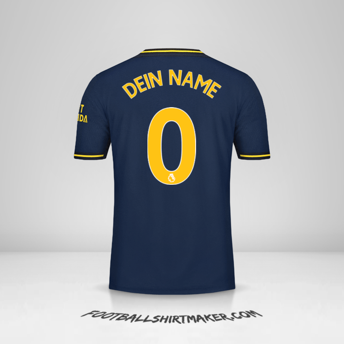 Trikot Arsenal 2019/20 III -  dein name - 0