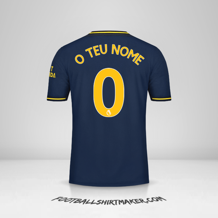 Camisola Arsenal 2019/20 III -  o teu nome - 0