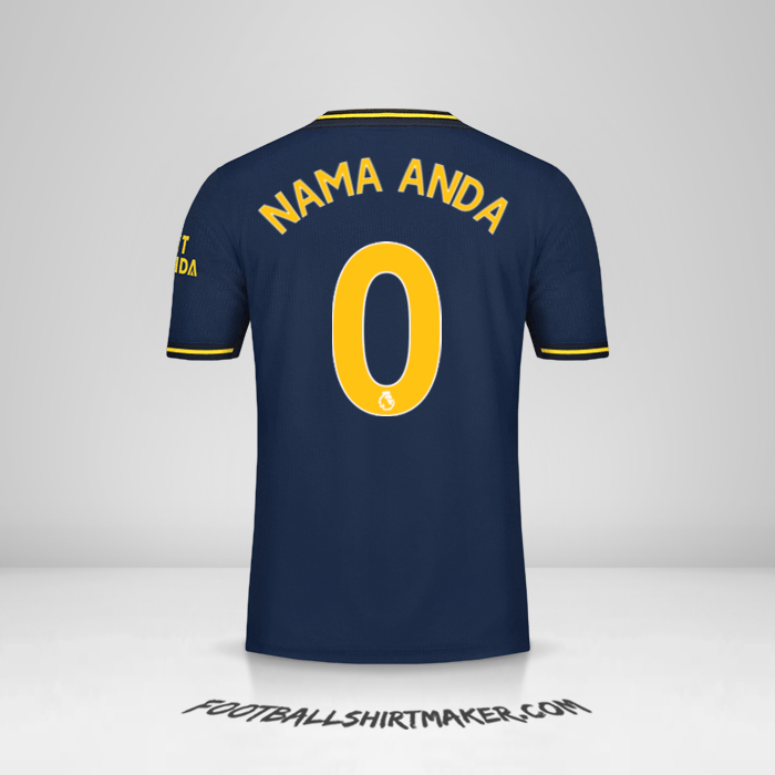 Jersey Arsenal 2019/20 III -  nama anda - 0