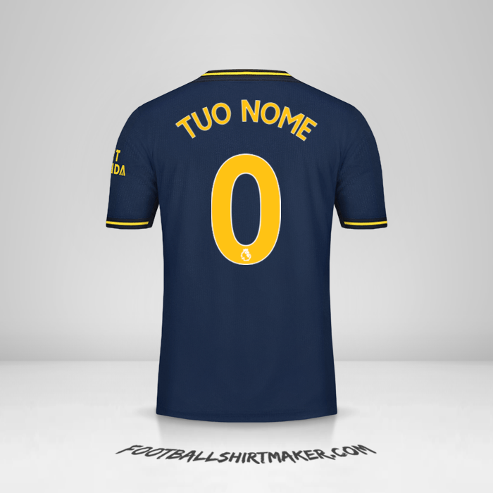 Maglia Arsenal 2019/20 III -  tuo nome - 0