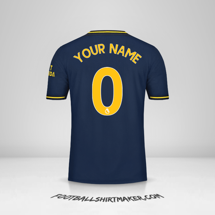 Shirt Arsenal 2019/20 III -  your name - 0