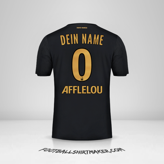 Trikot As Monaco 2019/20 II -  dein name - 0