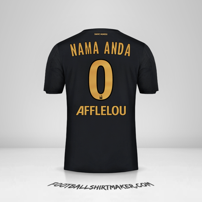 Jersey As Monaco 2019/20 II -  nama anda - 0