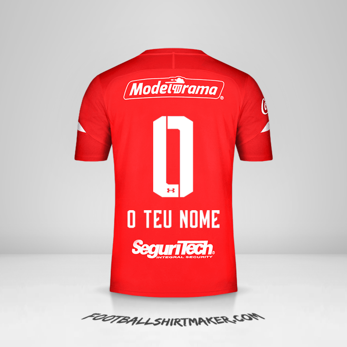 Camisola Toluca FC 2019/20 -  o teu nome - 0