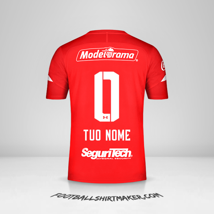 Maglia Toluca FC 2019/20 -  tuo nome - 0