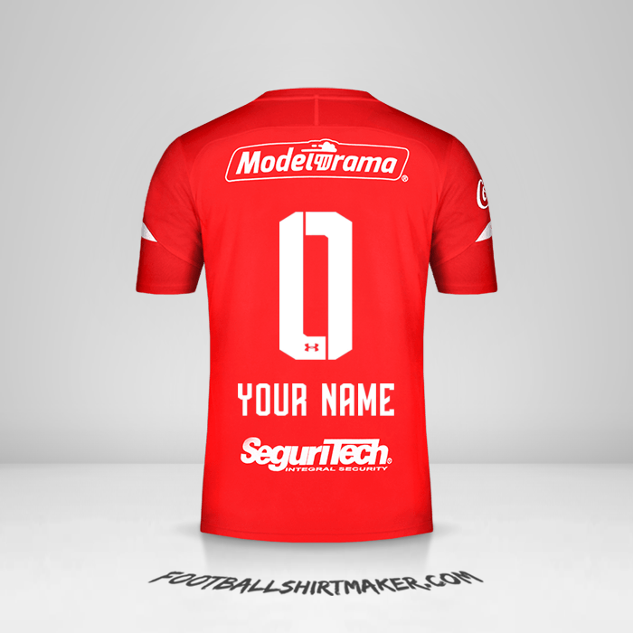 Jersey Toluca FC 2019/20 -  your name - 0