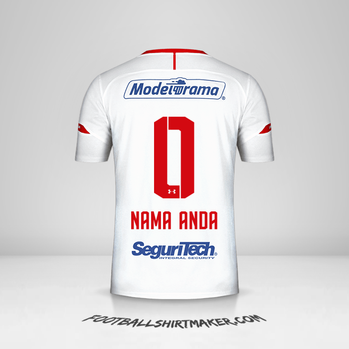 Jersey Toluca FC 2019/20 II -  nama anda - 0