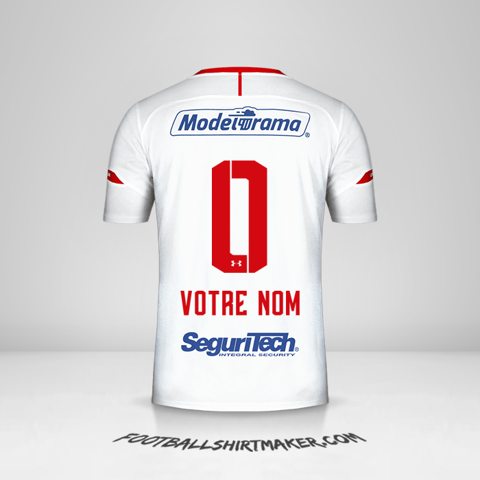 Maillot Toluca FC 2019/20 II -  votre nom - 0