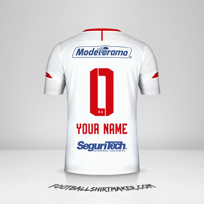 Jersey Toluca FC 2019/20 II -  your name - 0