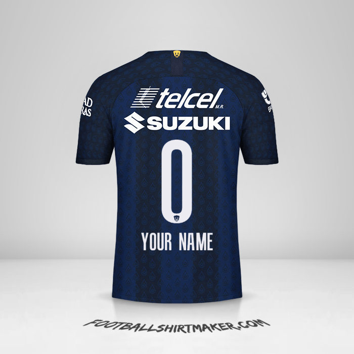 Jersey Pumas UNAM 2019/20 II -  your name - 0