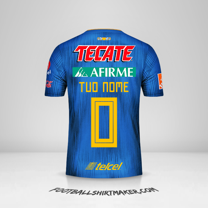 Maglia Tigres UANL 2019/20 II -  tuo nome - 0