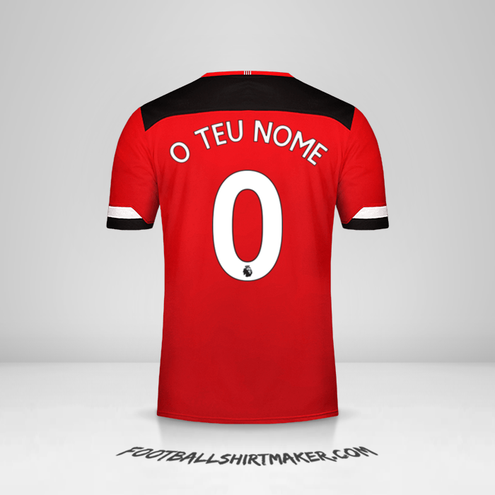 Camisola Southampton FC 2019/20 -  o teu nome - 0