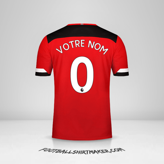 Maillot Southampton FC 2019/20 -  votre nom - 0