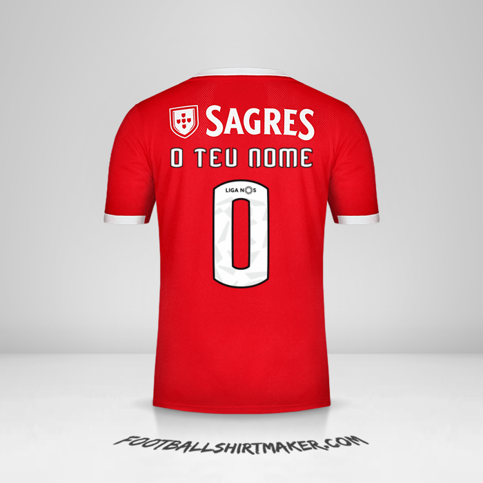 Camisola SL Benfica 2019/20 -  o teu nome - 0
