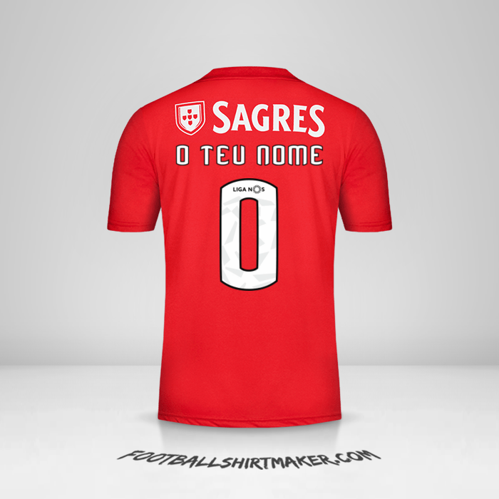 Camisola SL Benfica 2018/19 -  o teu nome - 0