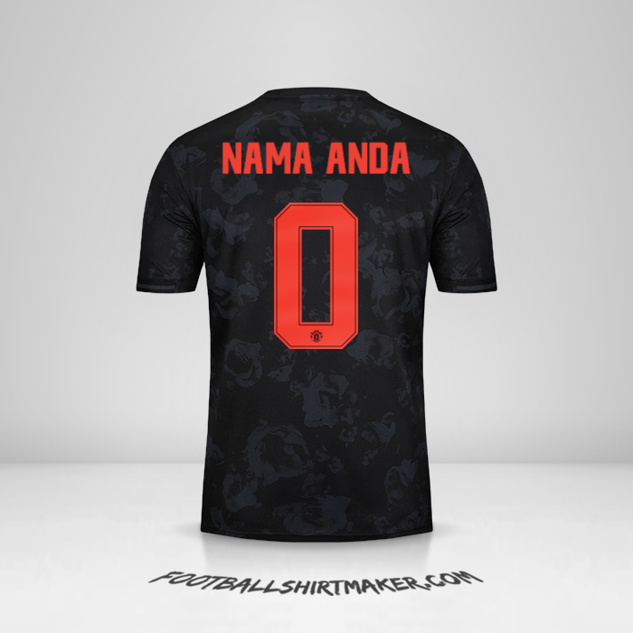 Jersey Manchester United Cup 2019/20 III -  nama anda - 0