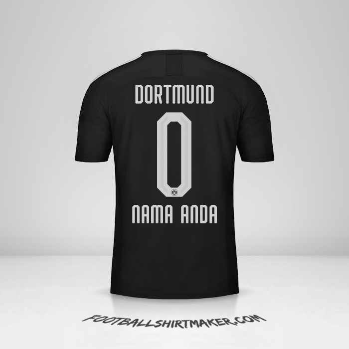Jersey Borussia Dortmund 2019/20 II -  nama anda - 0