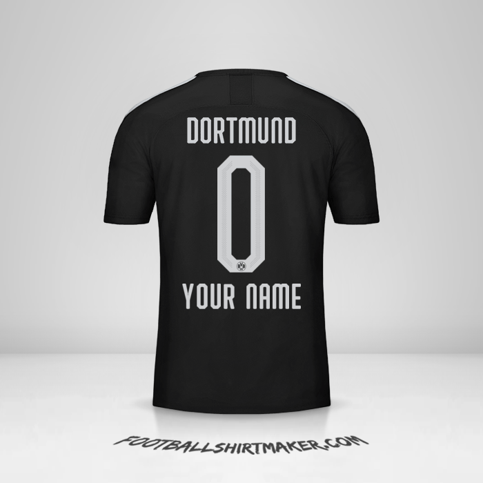 Shirt Borussia Dortmund 2019/20 II -  your name - 0
