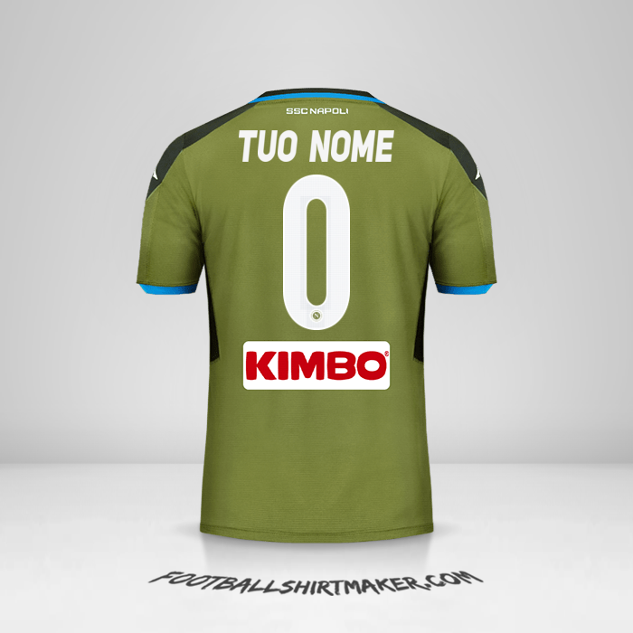 Maglia SSC Napoli 2019/20 II -  tuo nome - 0