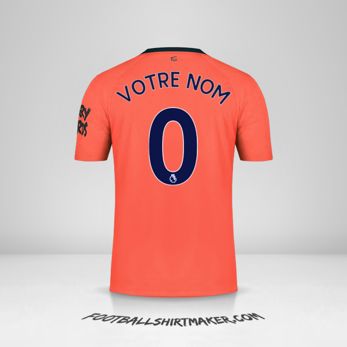 Maillot Everton FC 2019/20 II -  votre nom - 0