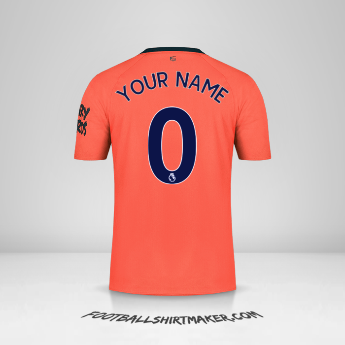 Jersey Everton FC 2019/20 II -  your name - 0