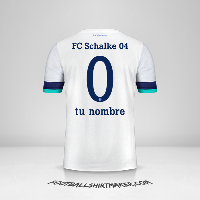 Camiseta Schalke 04 2019/20 II -  tu nombre - 0