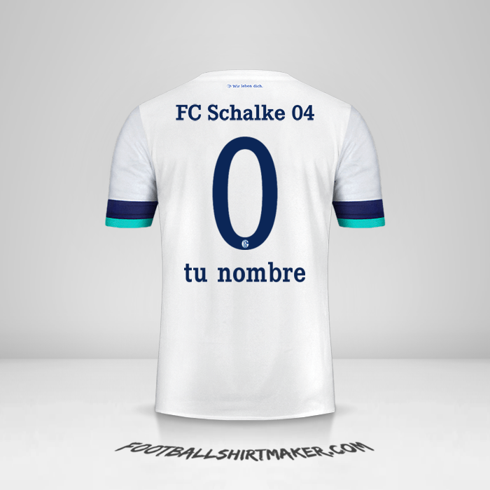 Camiseta Schalke 04 2019/20 II -  tu nombre - 0