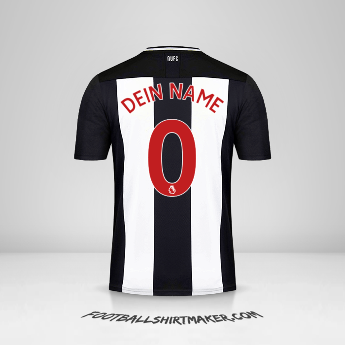 Trikot Newcastle United FC 2019/20 -  dein name - 0
