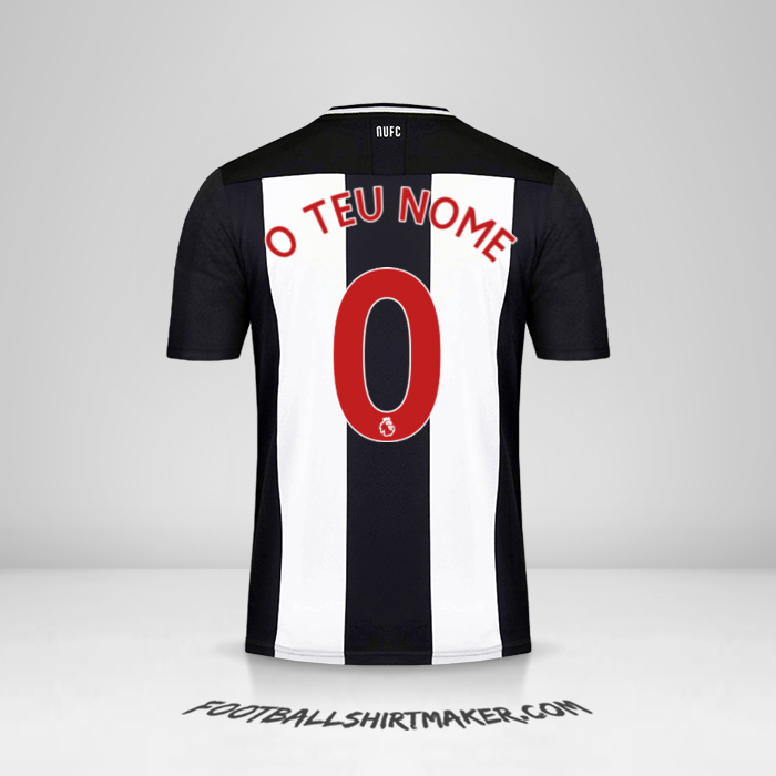 Camisola Newcastle United FC 2019/20 -  o teu nome - 0