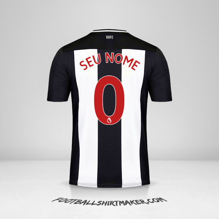 Camisa Newcastle United FC 2019/20 -  seu nome - 0