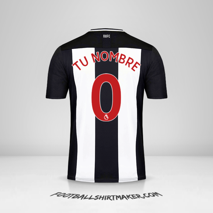 Camiseta Newcastle United FC 2019/20 -  tu nombre - 0