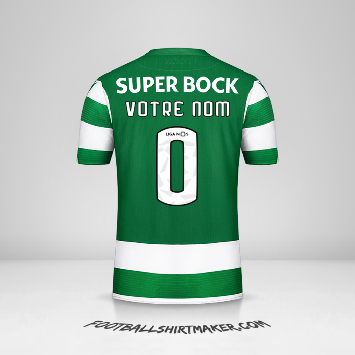 Maillot Sporting Clube 2019/20 -  votre nom - 0
