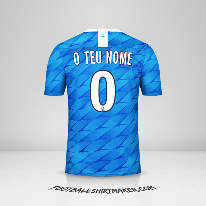 Camisola Olympique de Marseille 2019/20 II -  o teu nome - 0