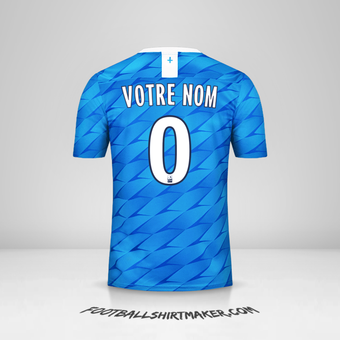 Maillot Olympique de Marseille 2019/20 II -  votre nom - 0