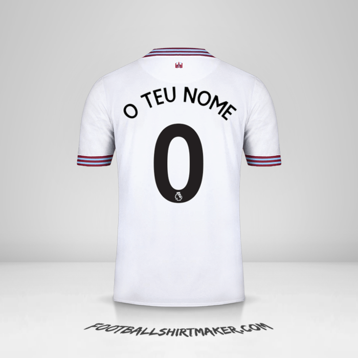 Camisola West Ham United FC 2019/20 II -  o teu nome - 0